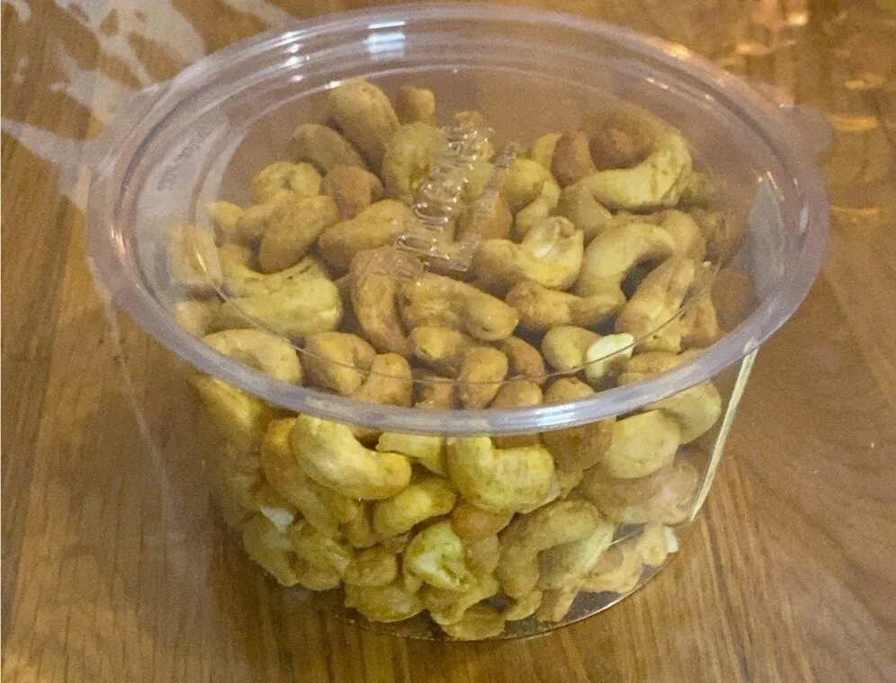 Noix de cajou grillées aromatisées curry