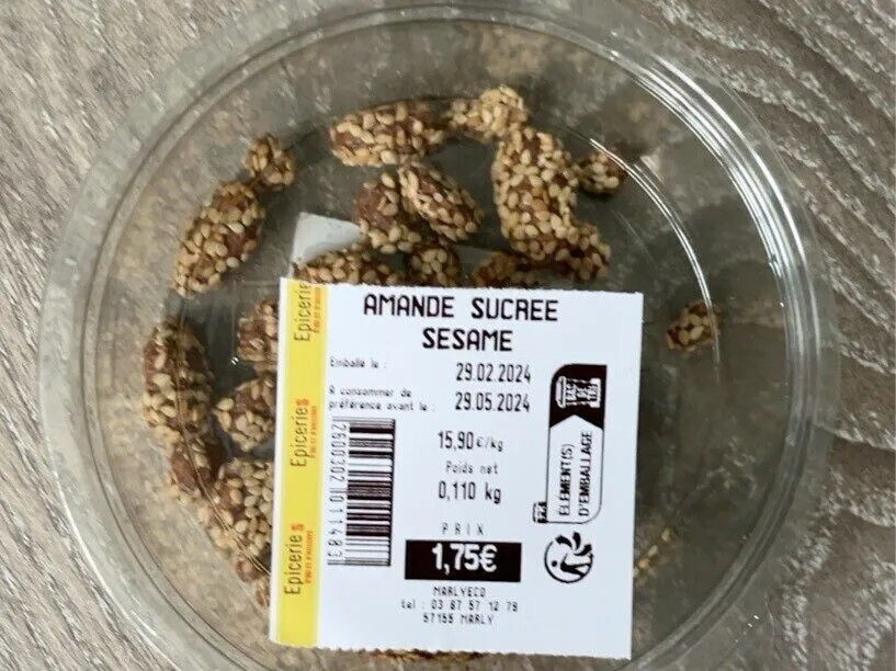 Amande sucrée sésame