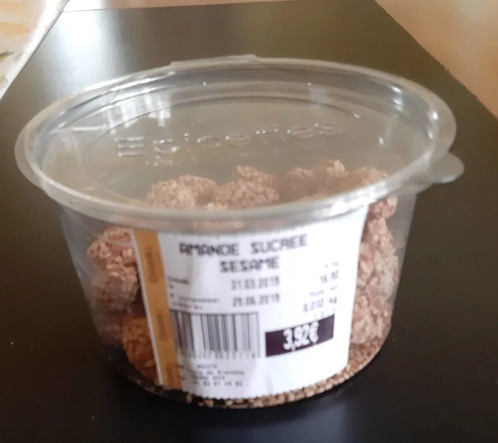 Amande sucrée sésame