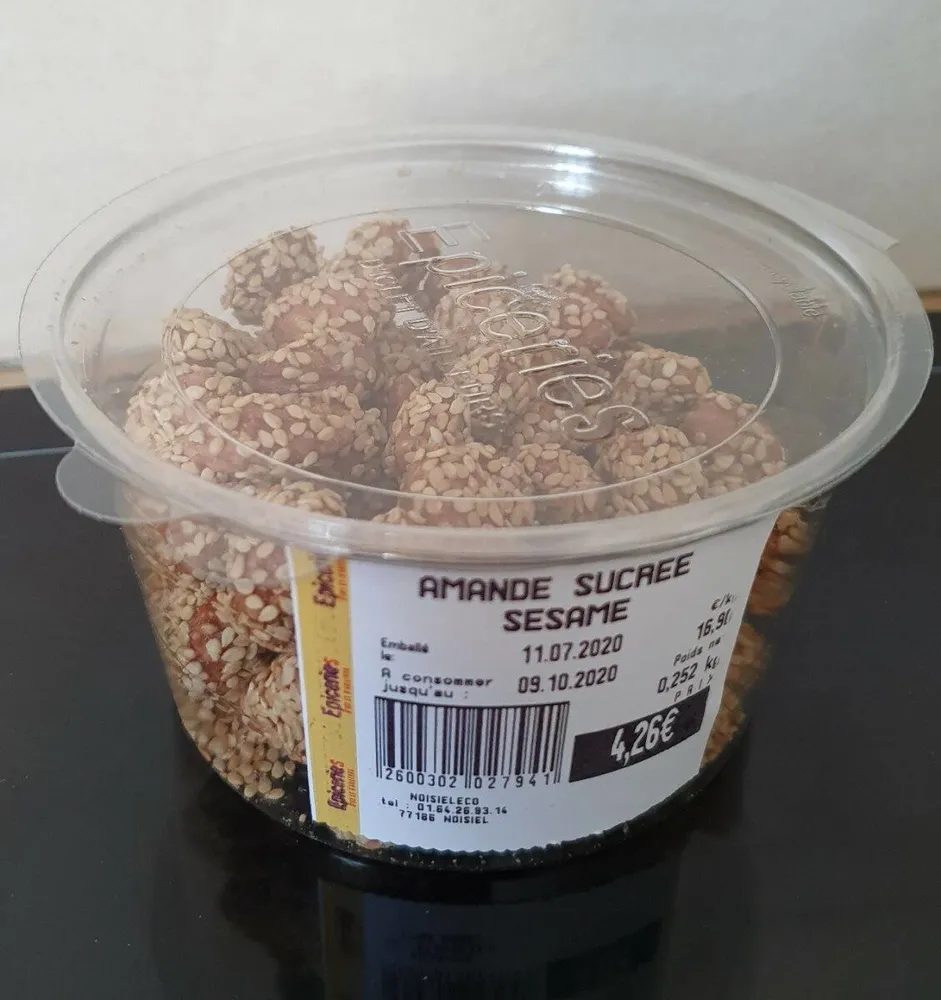 Amande sucrée sésame