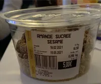 Amande sucree sesame