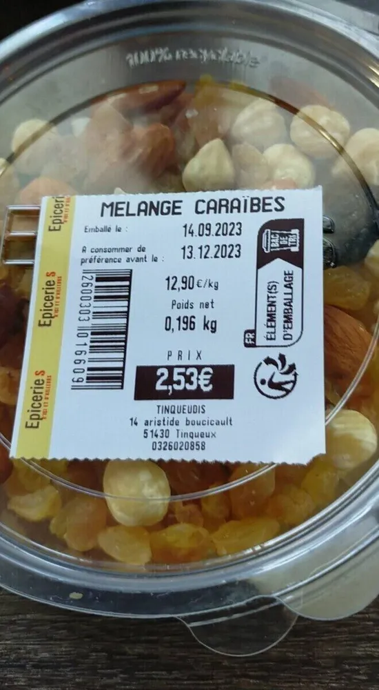 Mélange Caraïbes