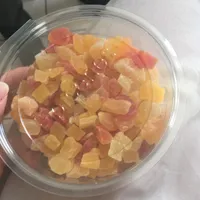 Cubes mélanges de fruits déshydratés