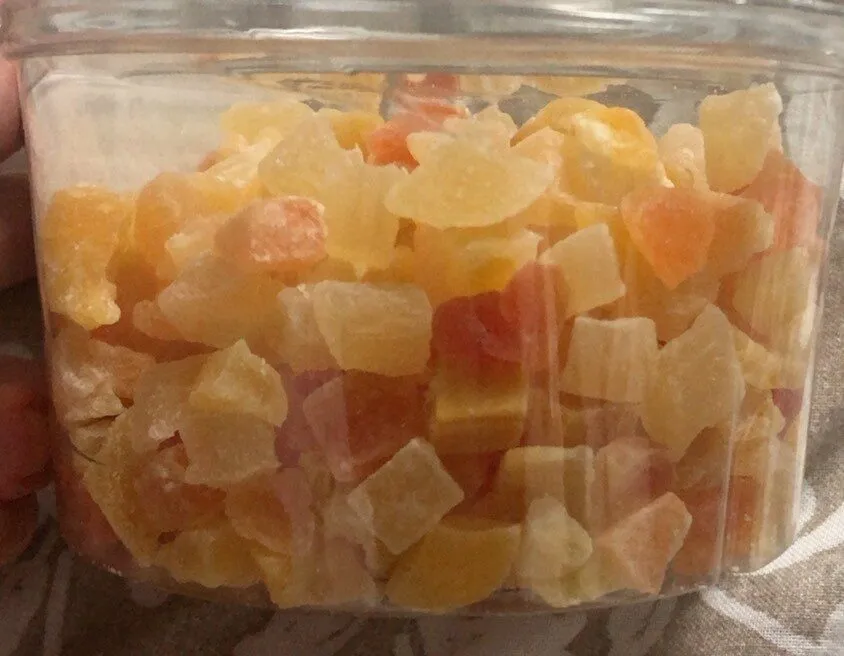 Mélange de fruits déshydratés
