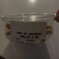 Noix de Macadamia grillée à sec