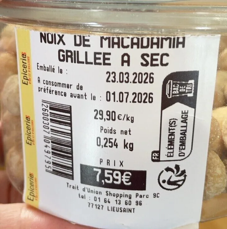 Noix de Macadamia
