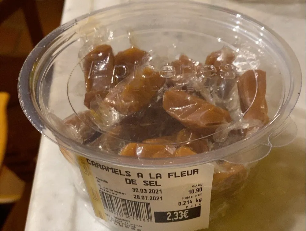 Caramels fleur de sel