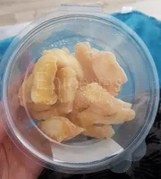 Pommes déshydratées en tranches