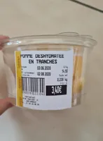 Pommes déshydratées en tranches