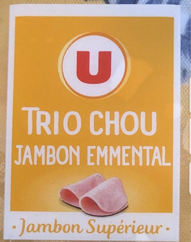 Trio chou jambon emental