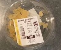 Ananas deshydraté en cube