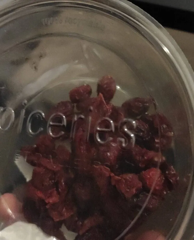 Cranberries seches entieres