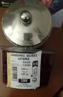 Cranberries séchées
