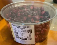Cranberries séchées entières