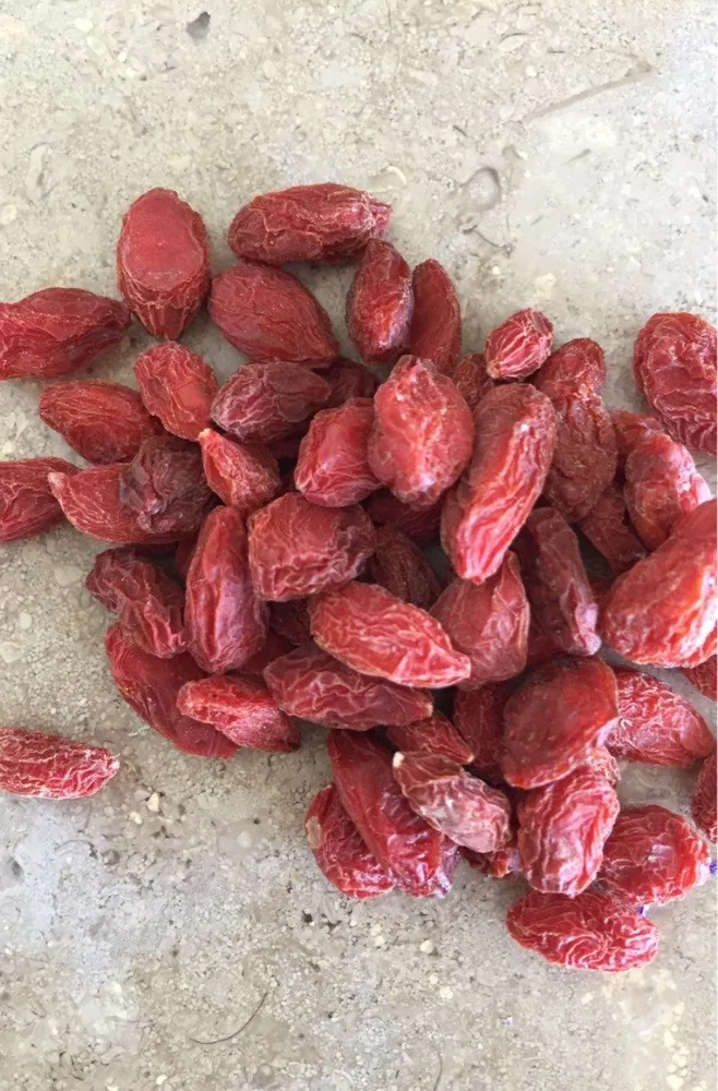baies de goji sechees