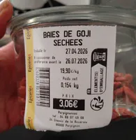 BAIES DE GOJI SECHEES