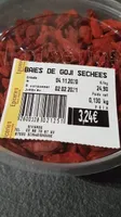 Baies de goji séchées