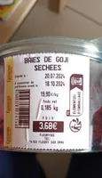 Baies de goji séches