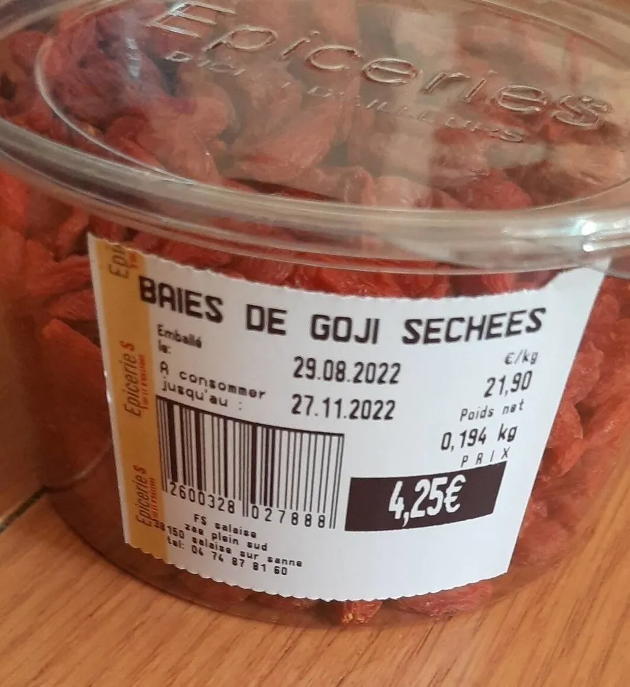 Baies de goji