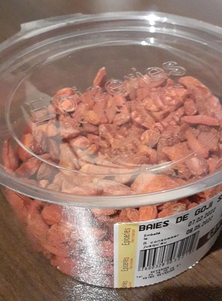 Baies de goji séchées