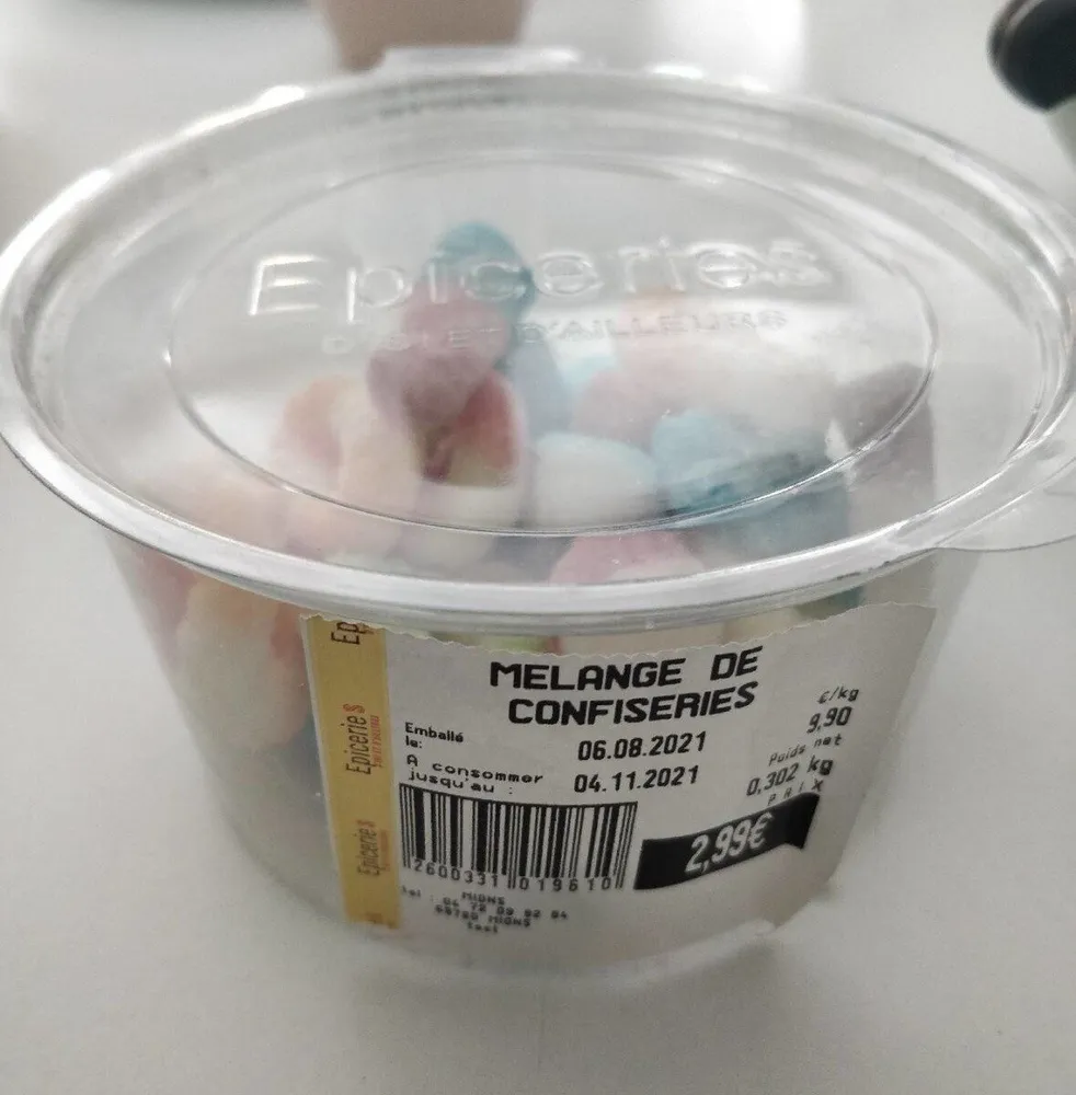 Mélange de confiserie