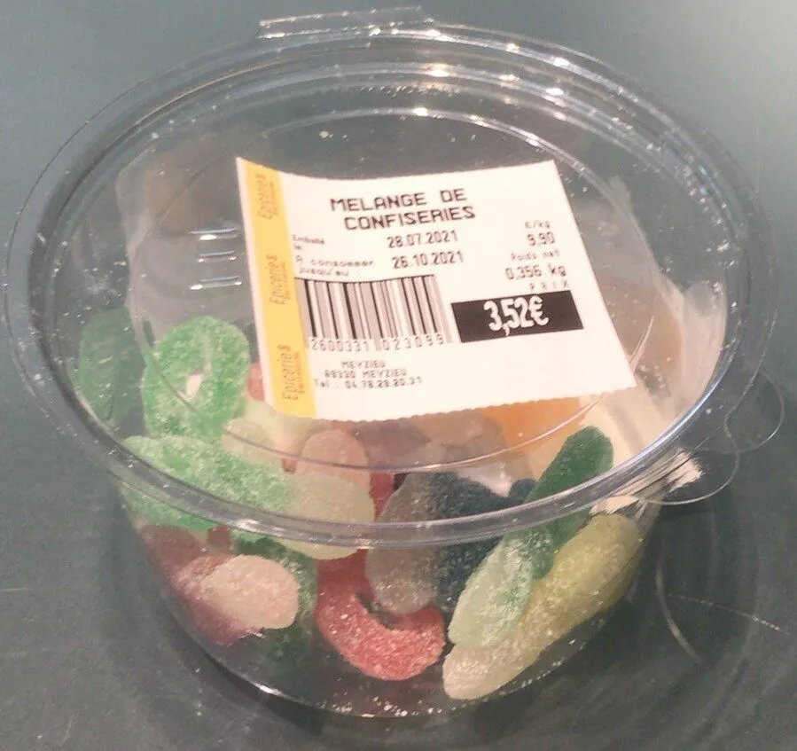 Melange de confiseries