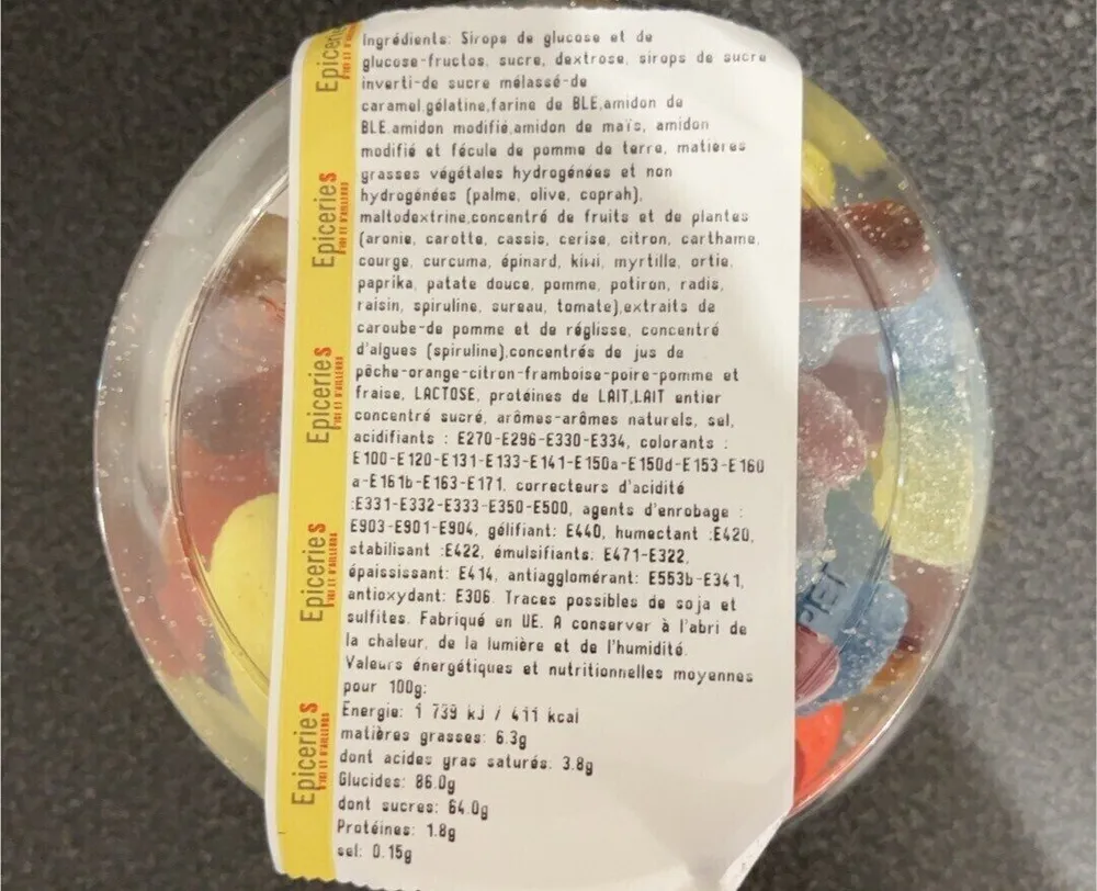 Mélange de confiseries