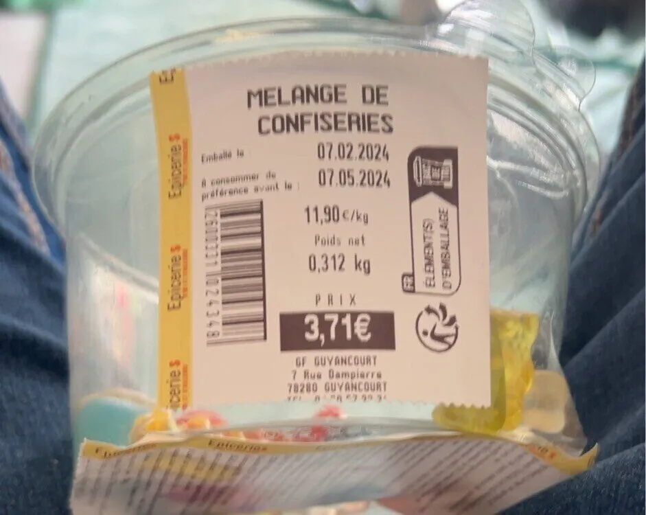Mélange de confiseries