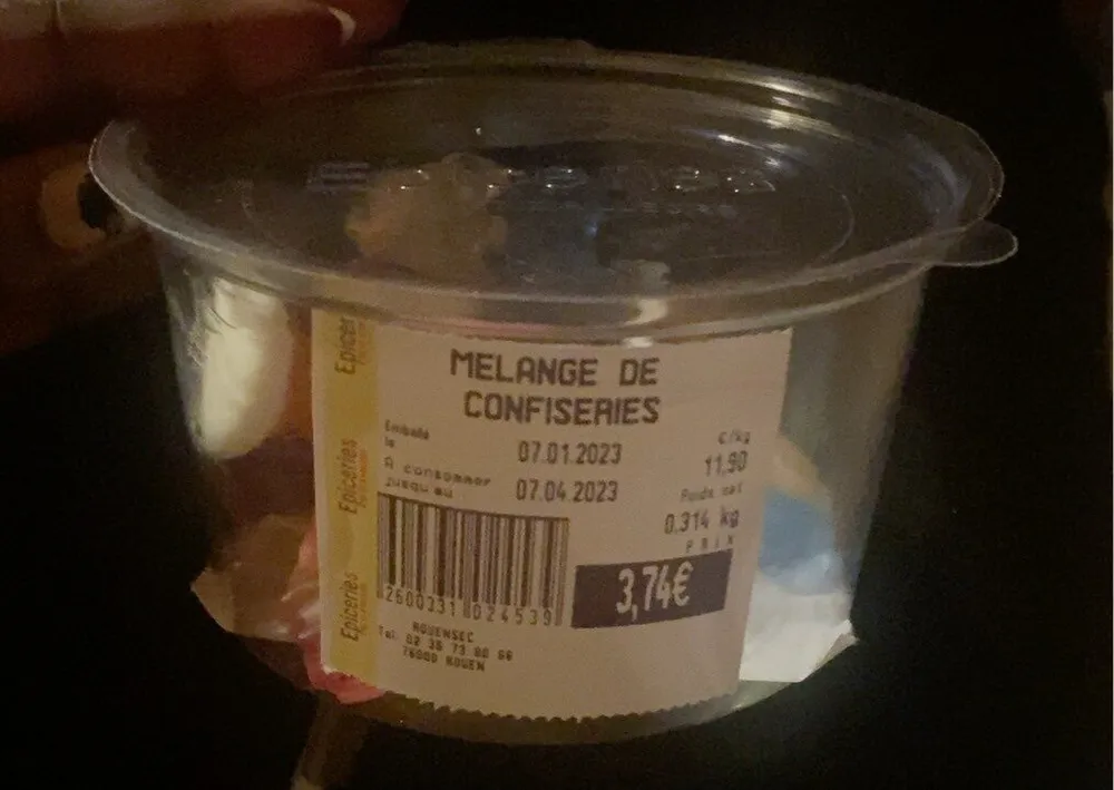 Melange de confiseries