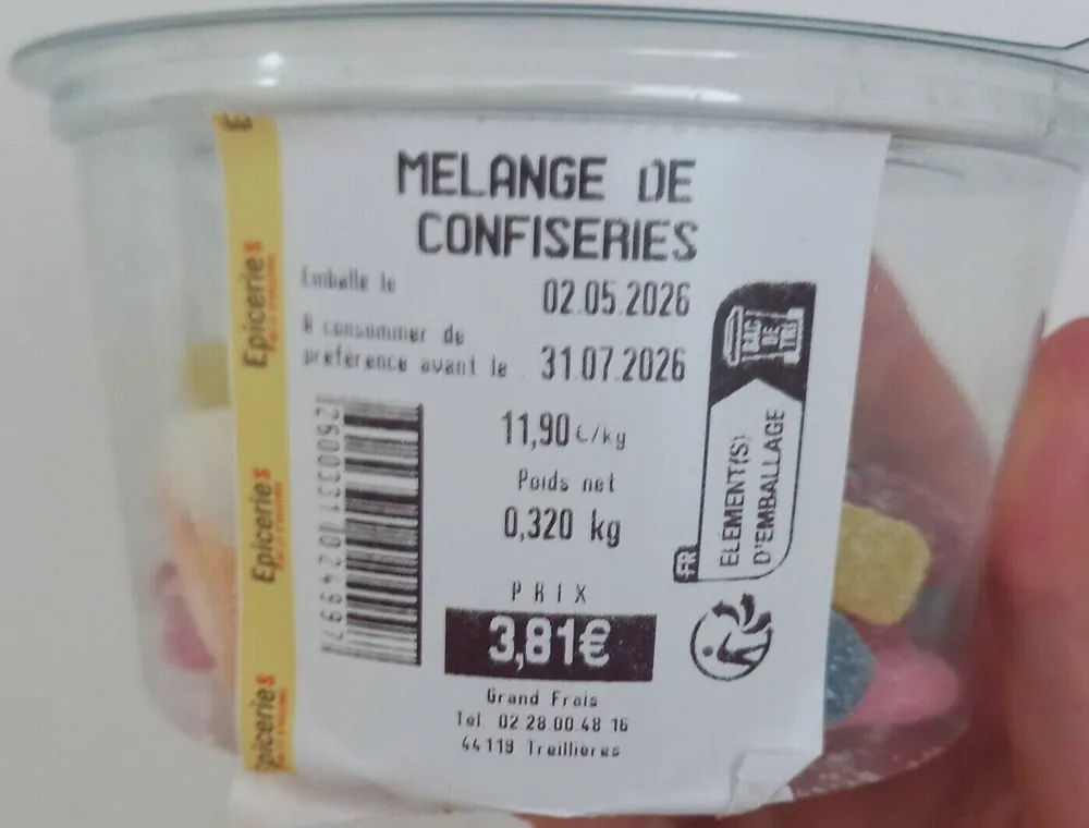 Mélange de Confiseries