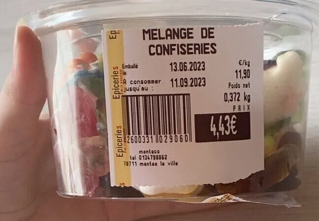 Melange de confiseries