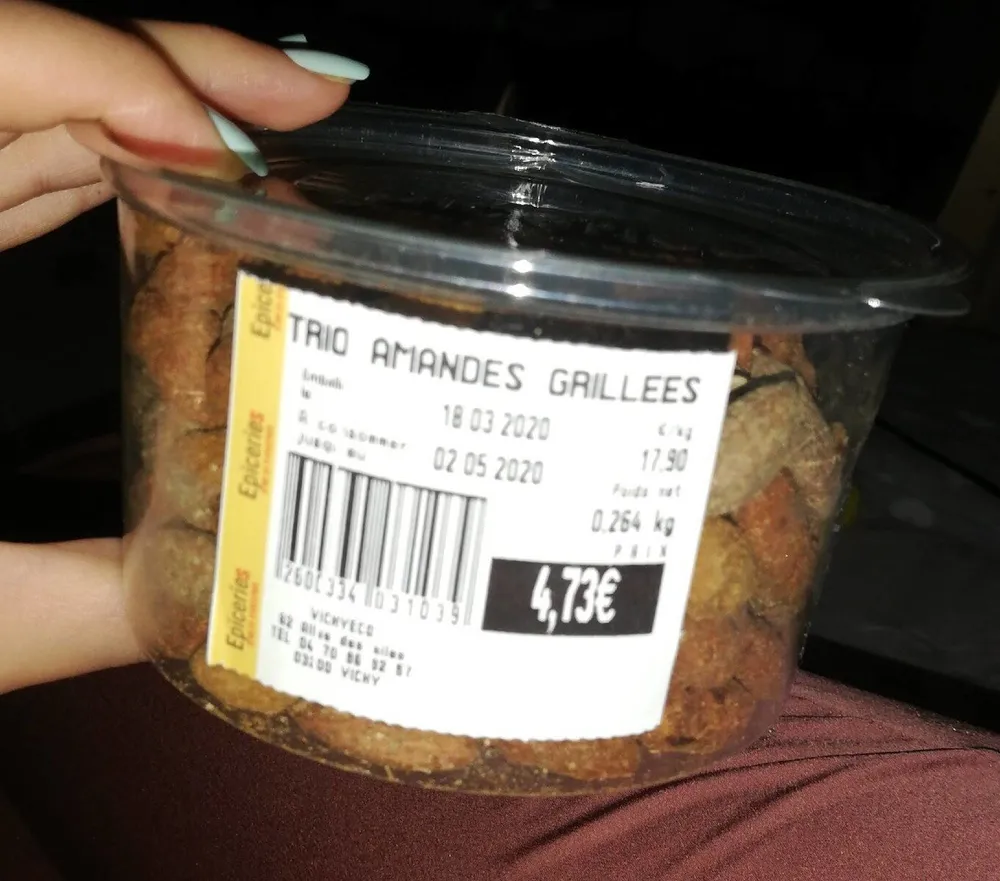 Trio Amandes grillés