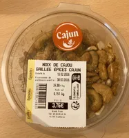 Noix de Cajou Grillées Épicées Cajun