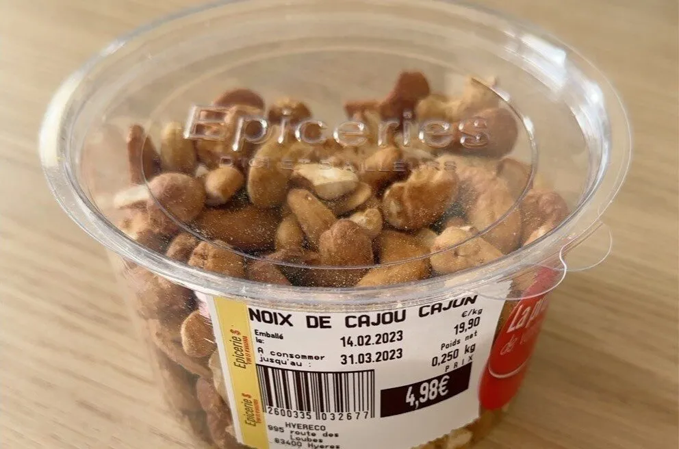Noix de cajou cajun