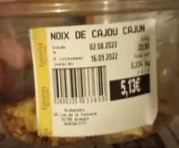 Noix de cajou cajun