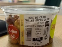 Noix de cajou grillée Épices Cajun