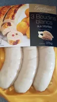 Boudins blancs aux morilles
