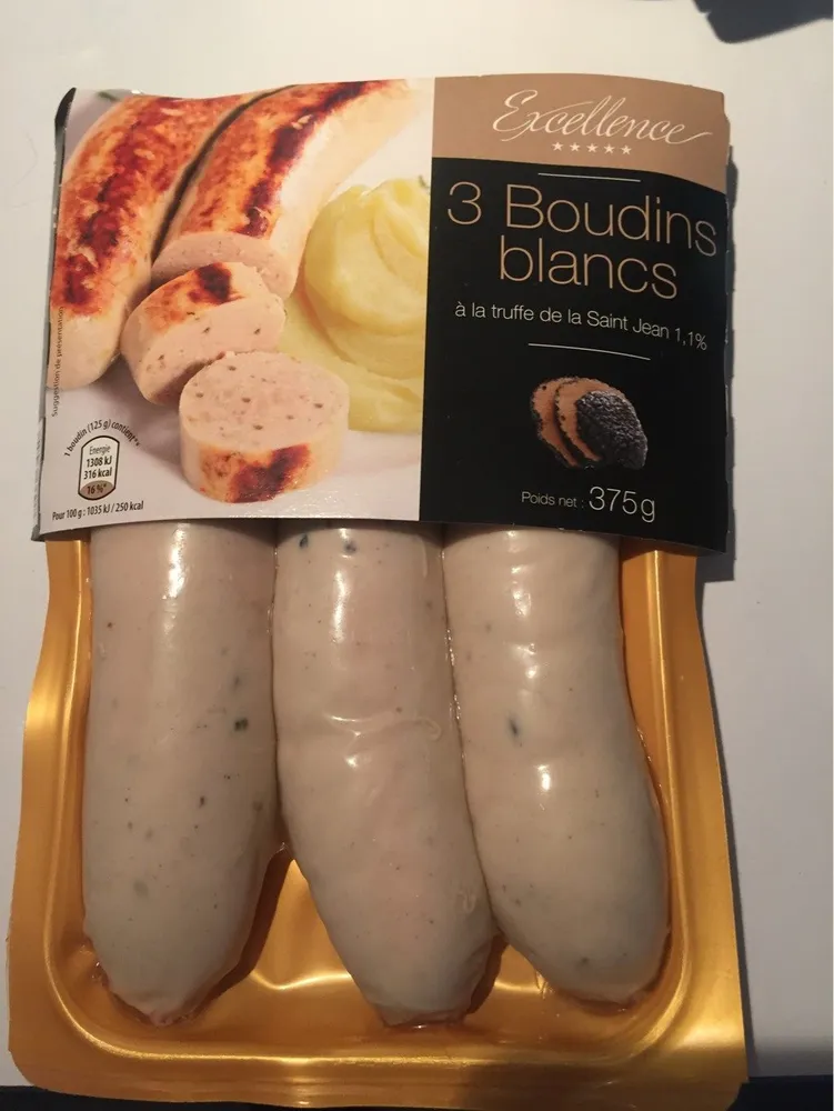 3 boudins blancs