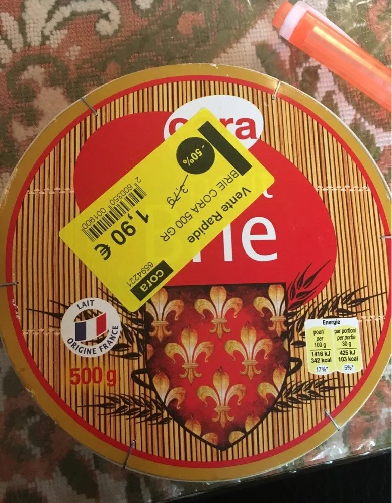 Petit Brie cora 500 gr