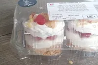 Verrines framboise