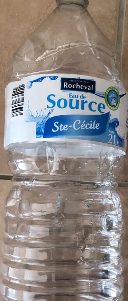Eau de source Sainte Cécile ou Cristal Roc
