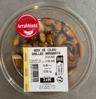 Noix de cajou Grillée Arrabiata