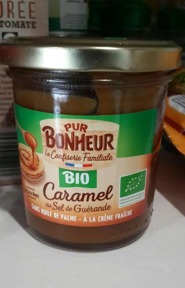 Bio caramel au sel de guerande