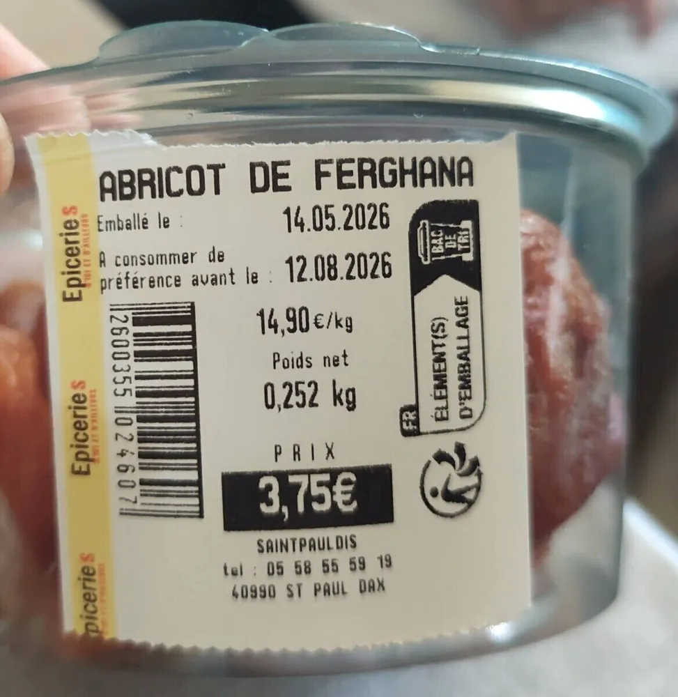 Abricots de Ferghana
