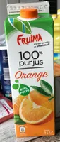 100% pur jus Orange avec pulpe