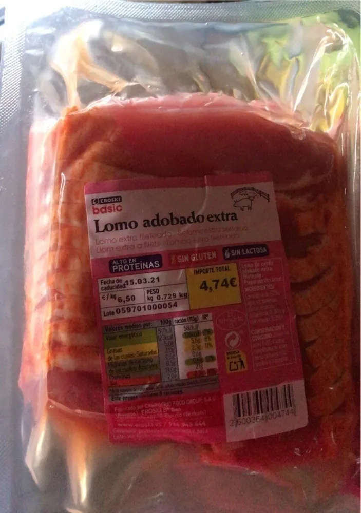 Lomo adobado extra
