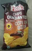 Chips craquantes saveur côte de boeuf