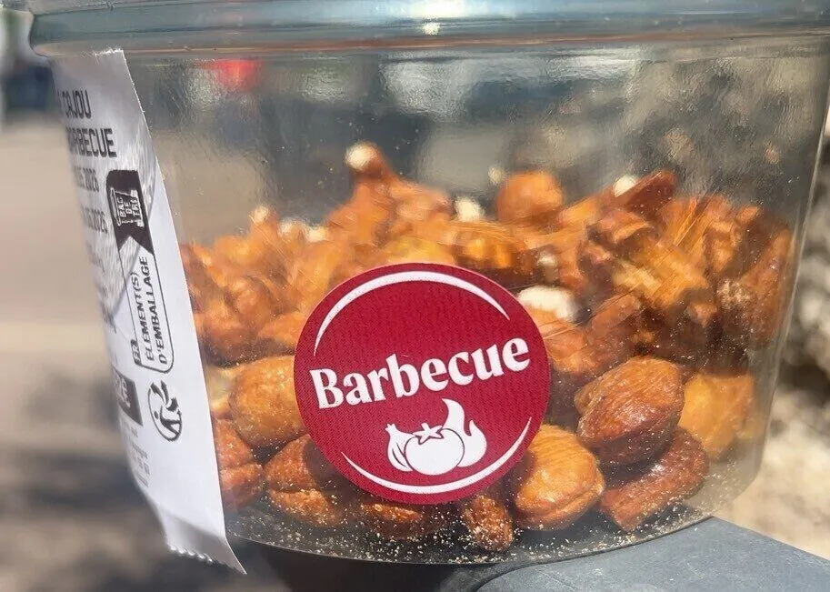 Noix de cajou grillé barbecue