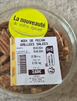 Noix de Pécan grillées salées