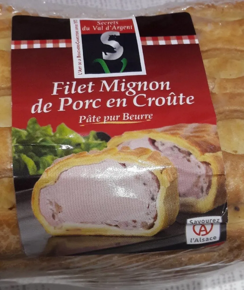 Mignon de porc en croûte
